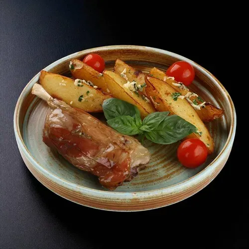 PICIOR DE PORC CU CARTOFI